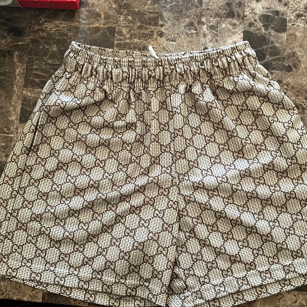 Bravest Studio Gucci Print Shorts